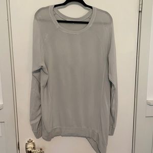 Hard Tail Forever Asymmetric Hem Pullover